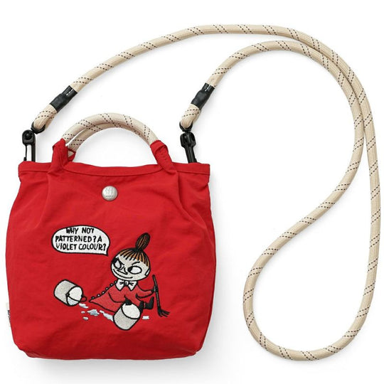 Moomin ムーミン 刺繍ミニショルダーバッグ ( リトルミイ / レッド )