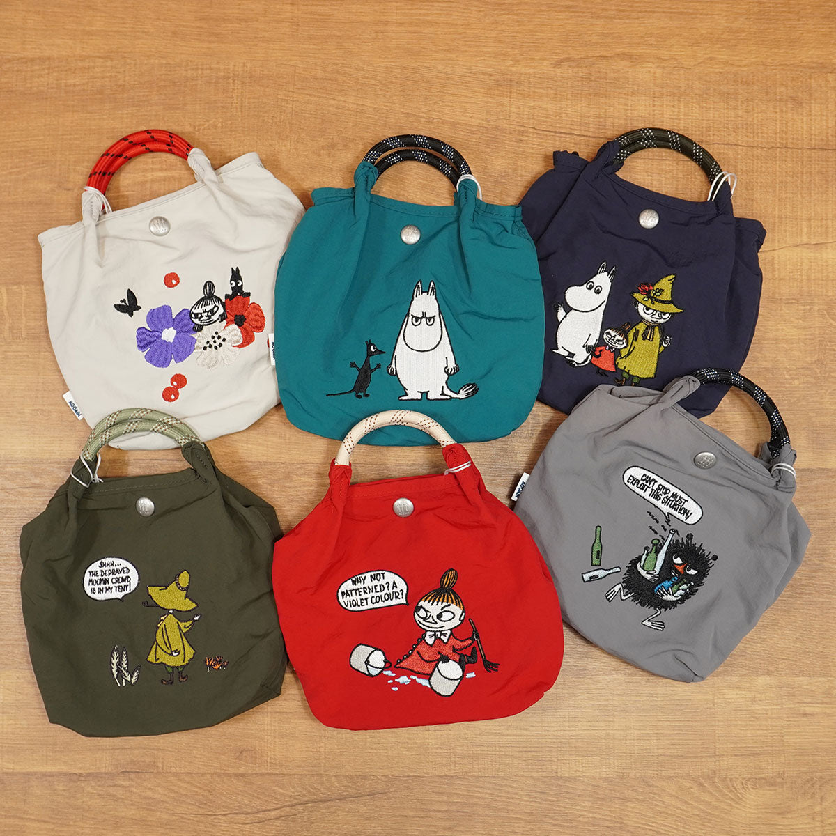 Moomin ムーミン 刺繍ミニショルダーバッグ ( リトルミイ / レッド )