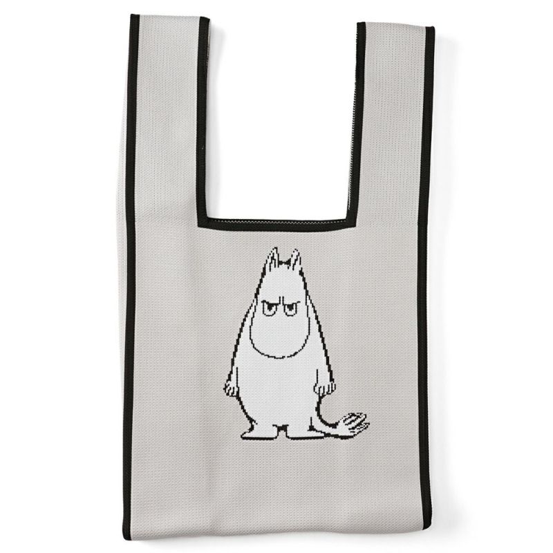 Moomin ムーミン ニットマルシェバッグ ( ムーミン / アイボリー )