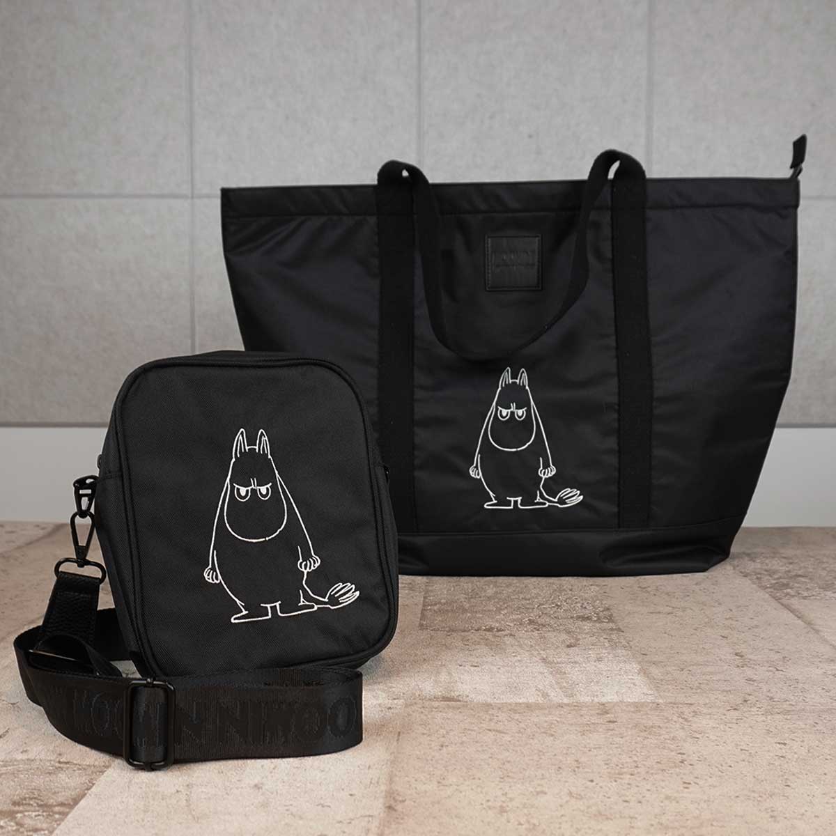 Moomin ムーミン Martinex マルティネックス ショルダーバッグ ( アングリームーミン / ブラック )