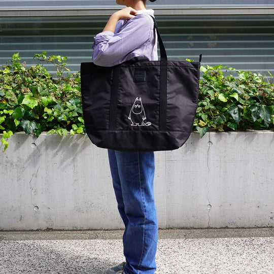 Moomin ムーミン Martinex マルティネックス トートバッグ ( アングリームーミン / ブラック )