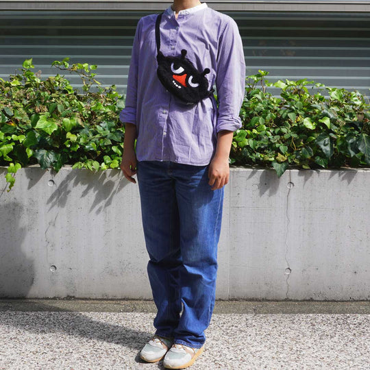 Moomin ムーミン Martinex マルティネックス ベルトバッグ ( スティンキー / ブラック )