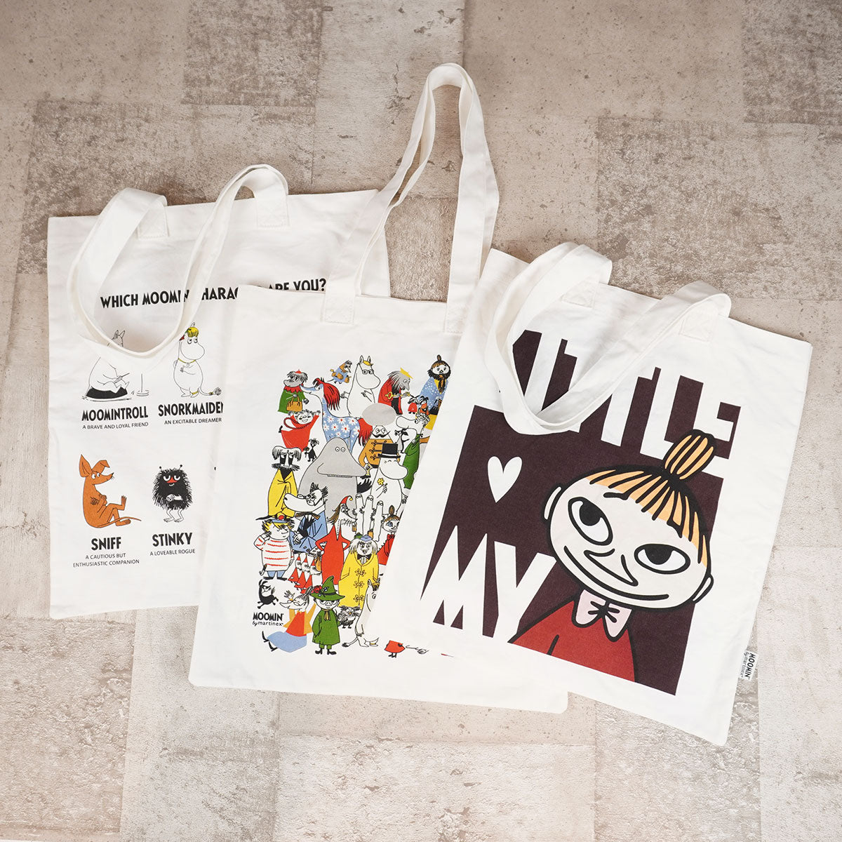 Moomin ムーミン Martinex マルティネックス エコバッグ ( キャラクター図鑑 )