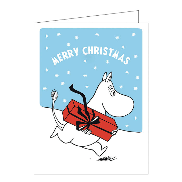 Moomin ムーミン Putinki プティンキ クリスマスグリーティングカード ( メリークリスマス / プレゼント )