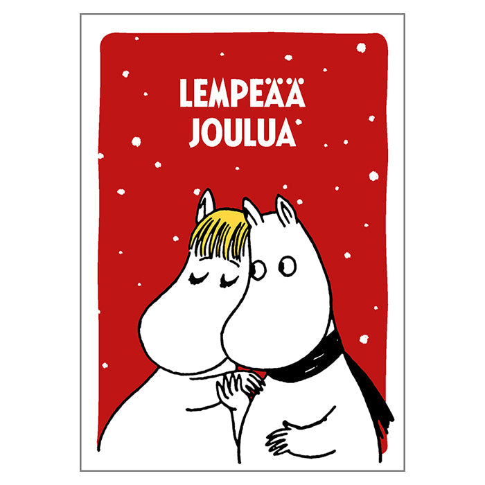 Moomin ムーミン Putinki プティンキ クリスマスポストカード ( 穏やかなクリスマス )