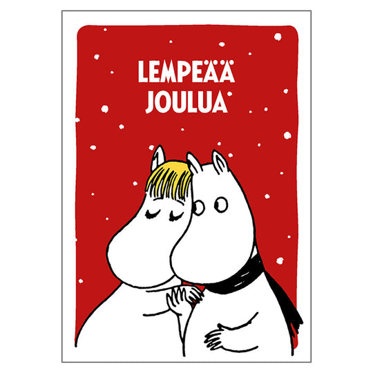 Moomin ムーミン Putinki プティンキ クリスマスポストカード ( 穏やかなクリスマス )