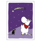 Moomin ムーミン Putinki プティンキ クリスマスポストカード ( 流れ星 )