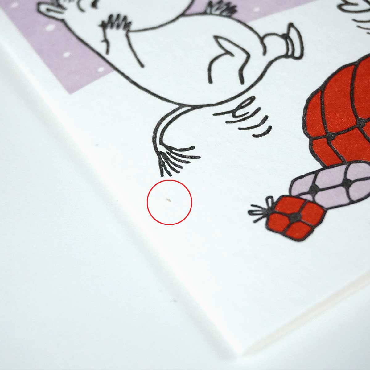 Moomin ムーミン Putinki プティンキ クリスマスグリーティングカード ( Joyful Hopping )