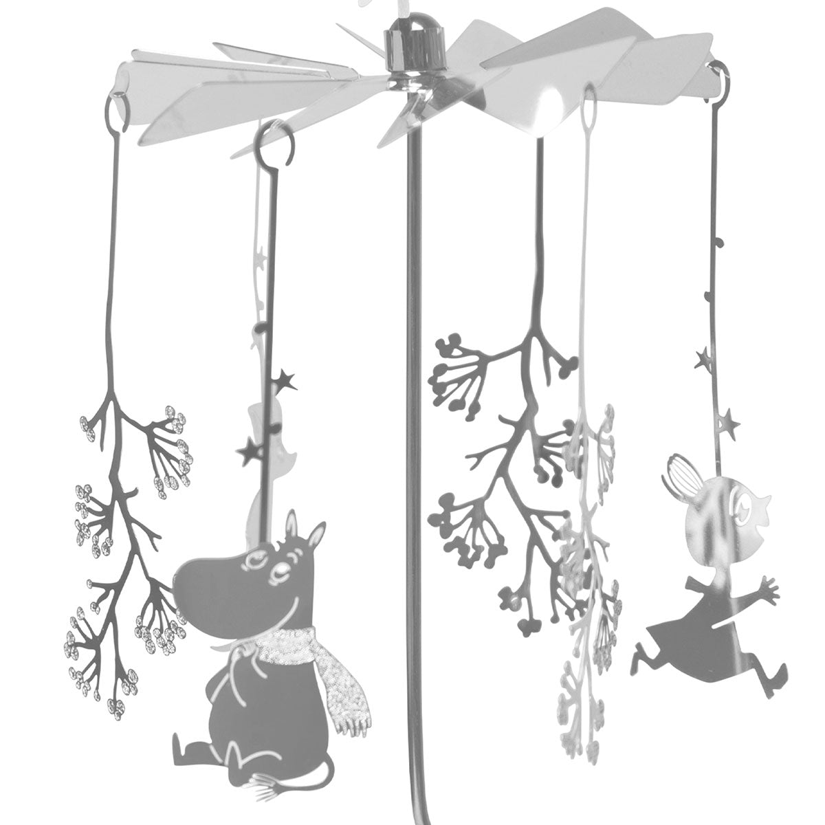 Moomin ムーミン Pluto Design プルート・デザイン ロータリーキャンドルホルダー ( ファーストスノー / XL )