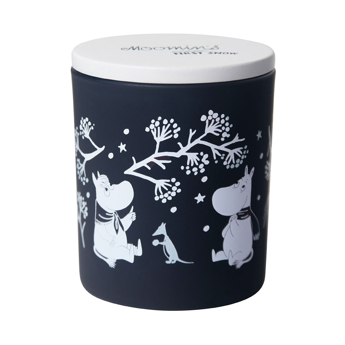 Moomin ムーミン Pluto Design プルート・デザイン アロマキャンドル ( ファーストスノー )