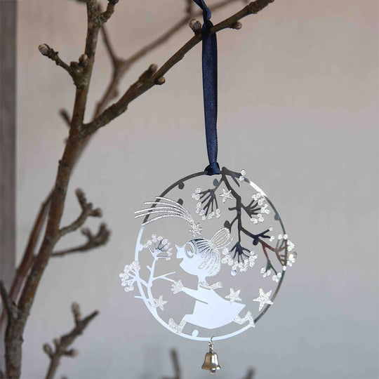 Moomin ムーミン Pluto Design プルート・デザイン ハンギングメタルデコレーション ( ファーストスノー / リトルミイ )