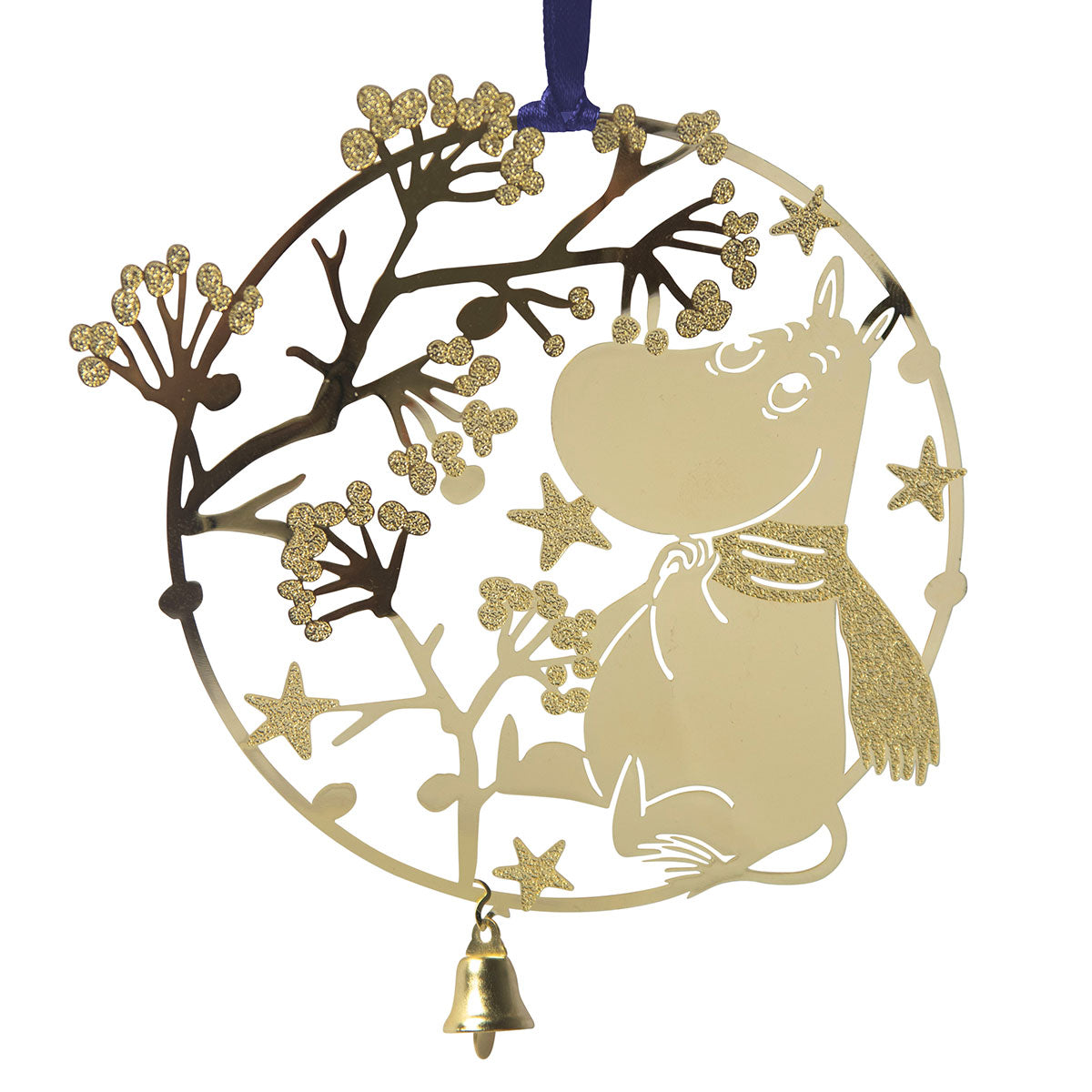 Moomin ムーミン Pluto Design プルート・デザイン ハンギングメタルデコレーション ( ファーストスノー / ムーミン )