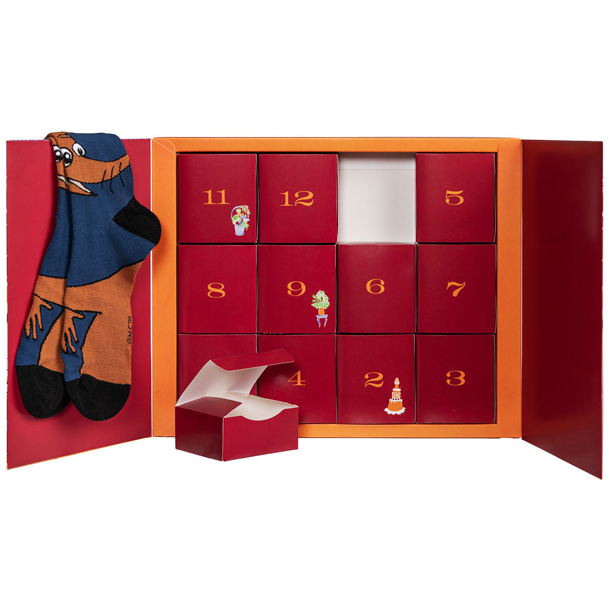 【北欧雑貨限定】Moomin ムーミン Martinex マルチネックス ムーミンソックスセット ( 12足セット )