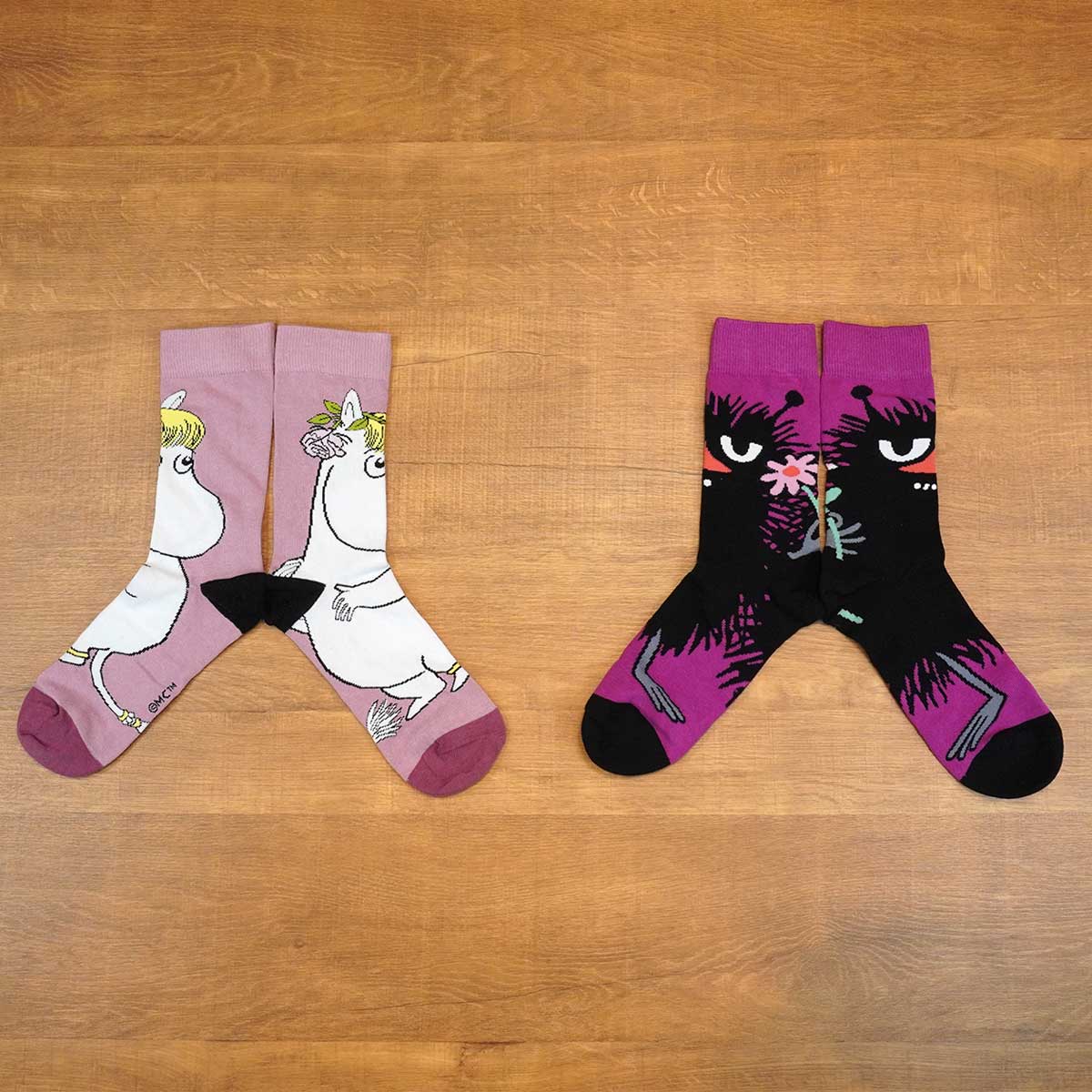 【北欧雑貨限定】Moomin ムーミン Martinex マルチネックス ムーミンソックスセット ( 12足セット )