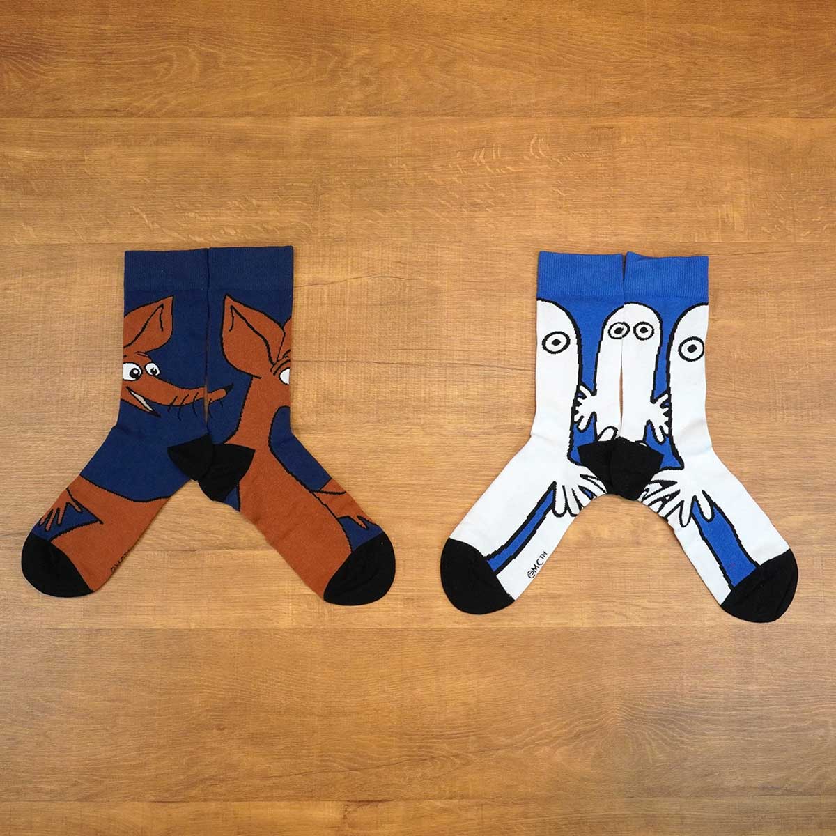 【北欧雑貨限定】Moomin ムーミン Martinex マルチネックス ムーミンソックスセット ( 12足セット )