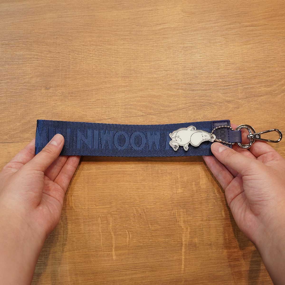 【北欧雑貨限定】Moomin ムーミン Martinex マルティネックス ストラップ ( ムーミン / ブルー )