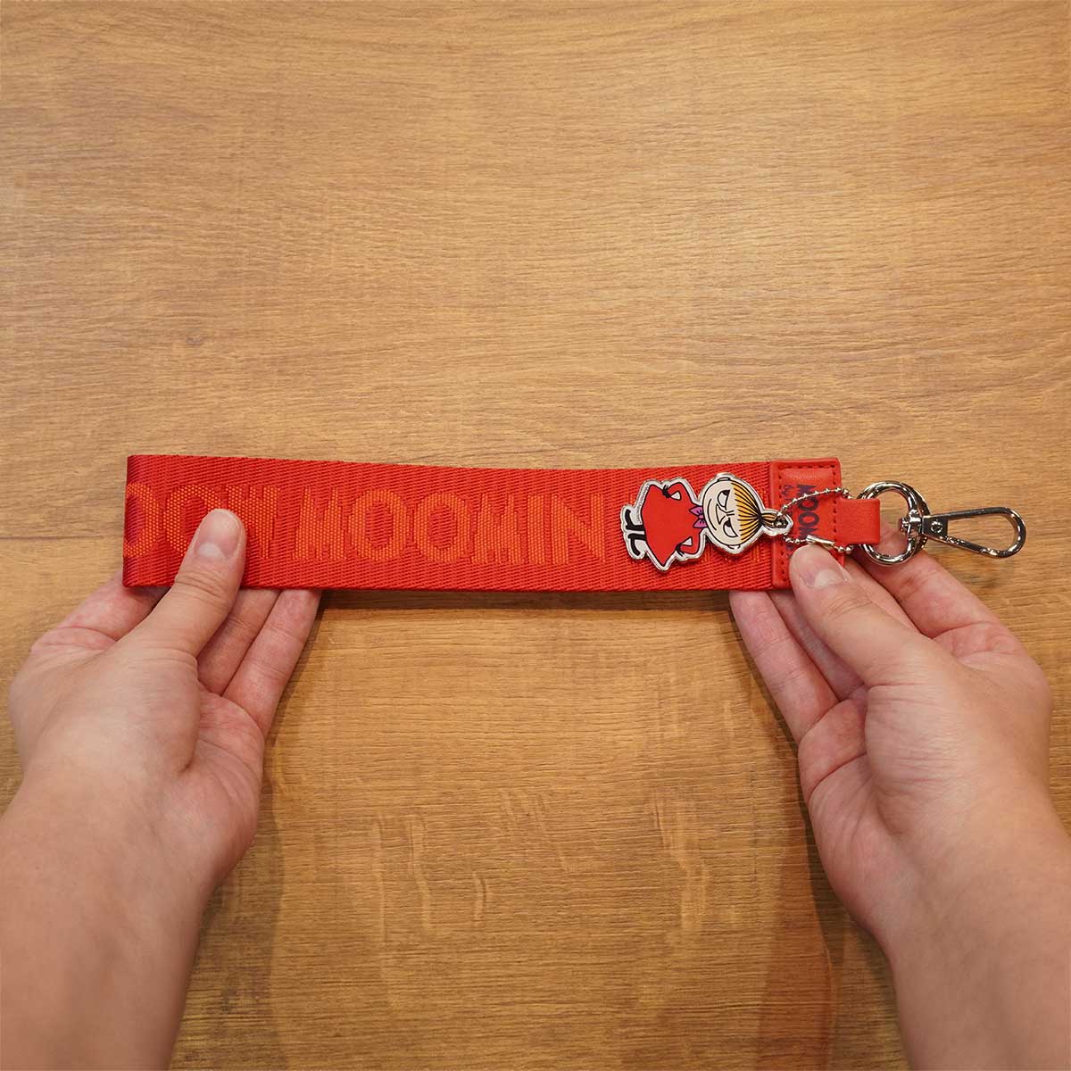 【北欧雑貨限定】Moomin ムーミン Martinex マルティネックス ストラップ ( リトルミイ / レッド )