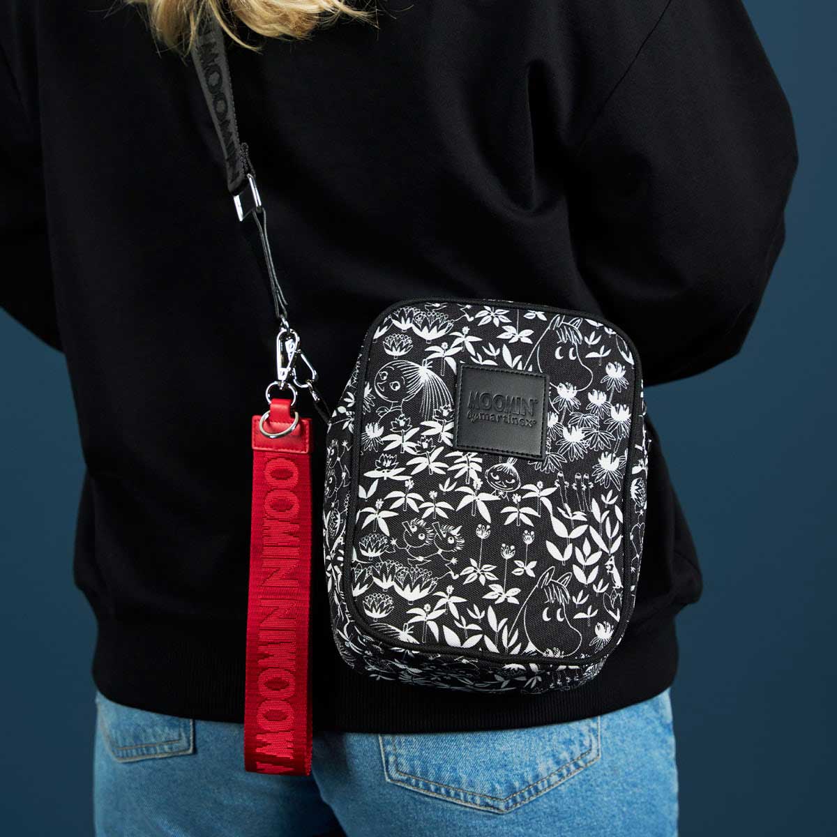 【北欧雑貨限定】Moomin ムーミン Martinex マルティネックス ストラップ ( リトルミイ / レッド )