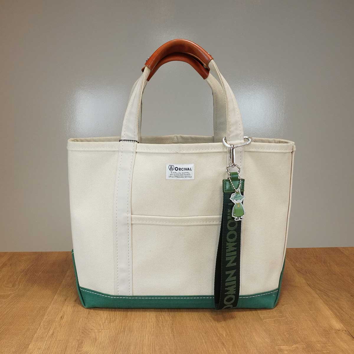 【北欧雑貨限定】Moomin ムーミン Martinex マルティネックス ストラップ ( スナフキン / グリーン )