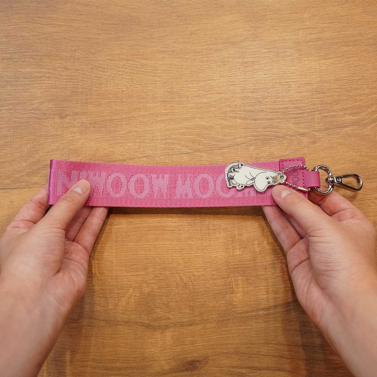 【北欧雑貨限定】Moomin ムーミン Martinex マルティネックス ストラップ ( スノークのおじょうさん / ピンク )