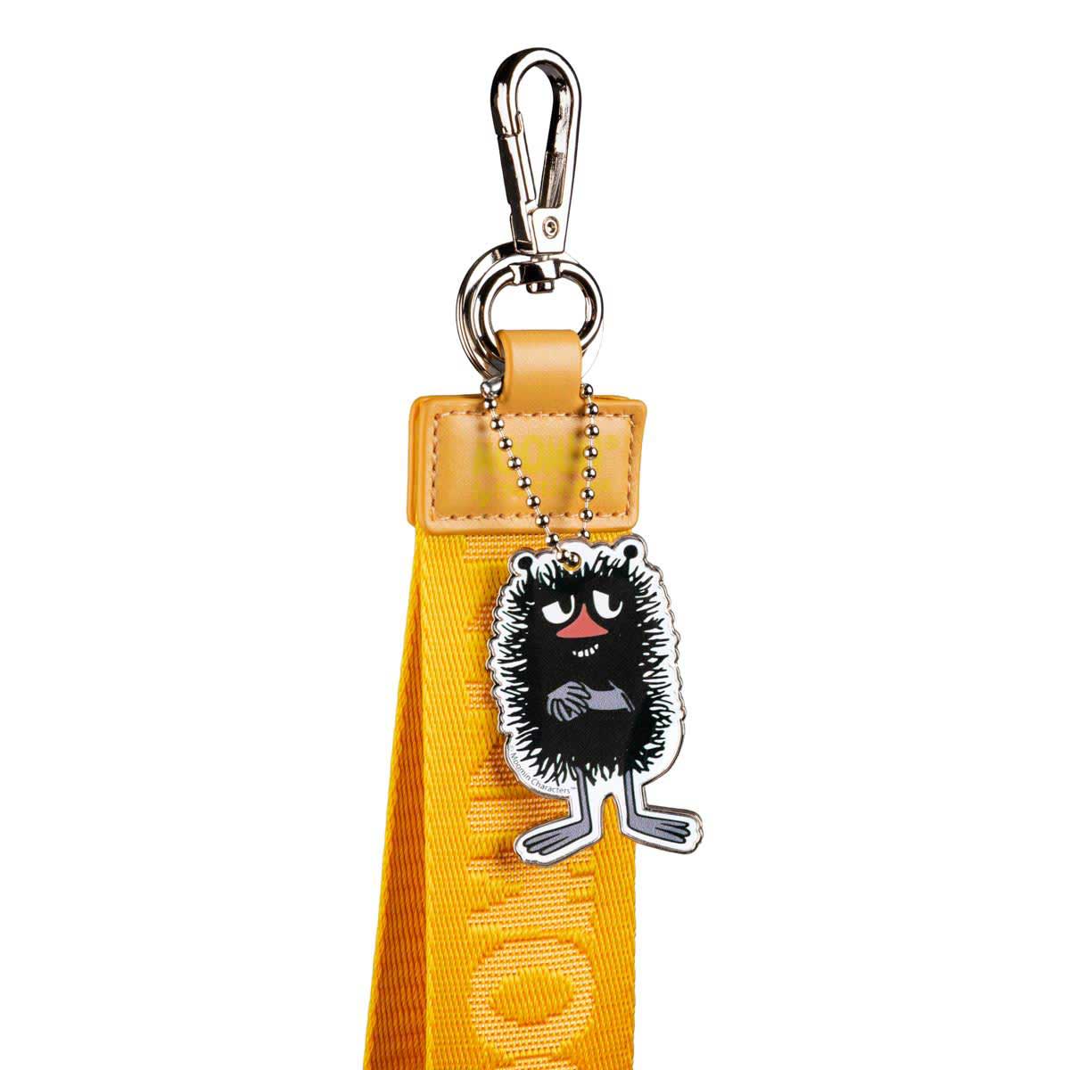 【北欧雑貨限定】Moomin ムーミン Martinex マルティネックス ストラップ ( スティンキー / イエロー )