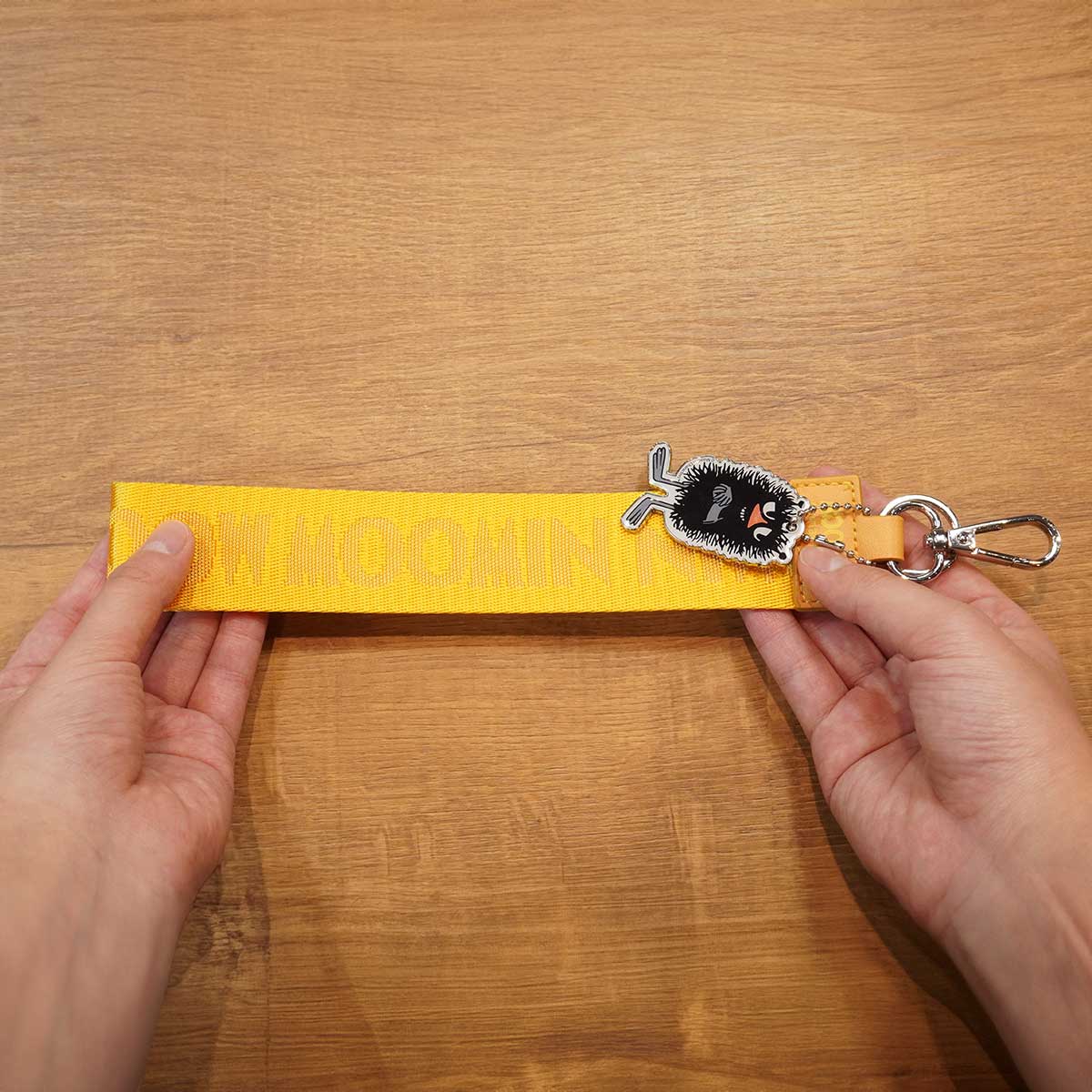 【北欧雑貨限定】Moomin ムーミン Martinex マルティネックス ストラップ ( スティンキー / イエロー )