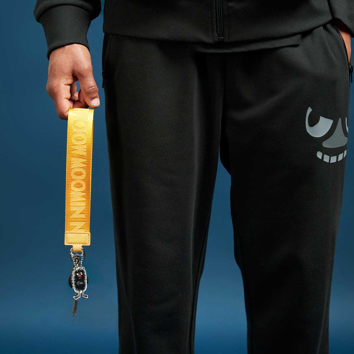 【北欧雑貨限定】Moomin ムーミン Martinex マルティネックス ストラップ ( スティンキー / イエロー )