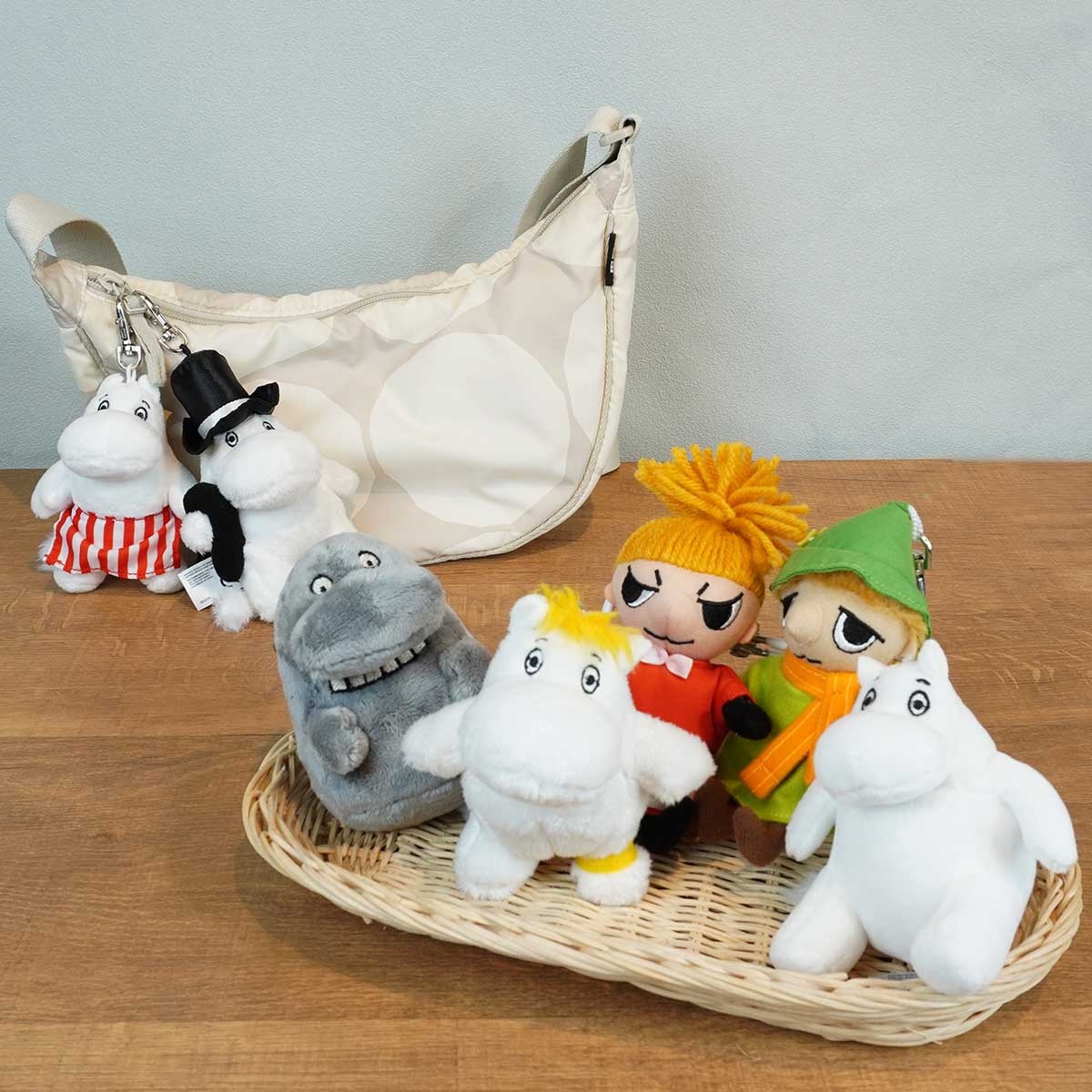 Moomin ムーミン Aurora world オーロラワールド ぬいぐるみキーホルダー ( リトルミイ )