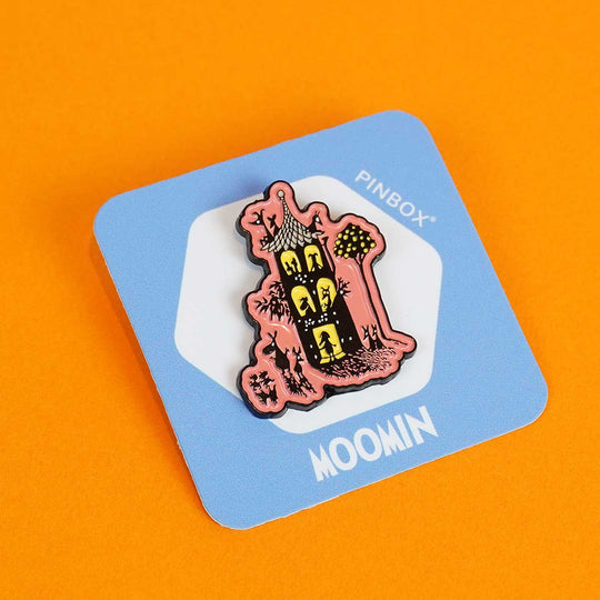 Moomin ムーミン PINBOX ピンボックス ピンバッジ ( ムーミンハウス / ピンク )