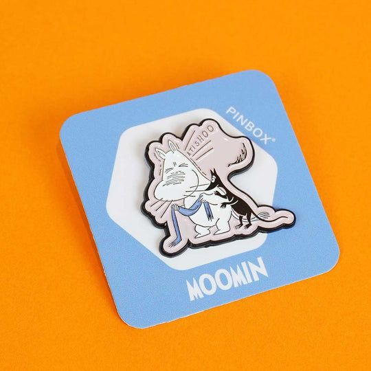 Moomin ムーミン PINBOX ピンボックス ピンバッジ ( くしゃみをするムーミン )
