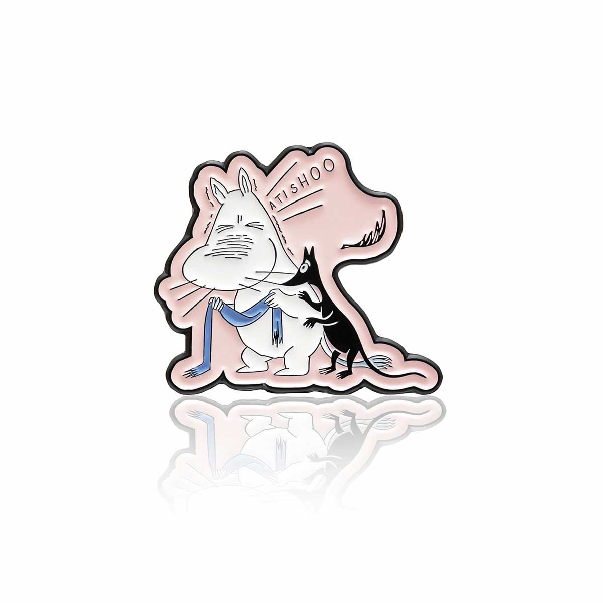 Moomin ムーミン PINBOX ピンボックス ピンバッジ ( くしゃみをするムーミン )