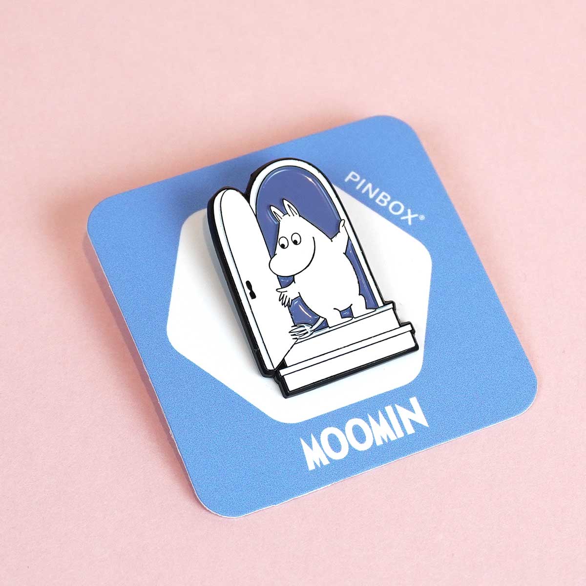 Moomin ムーミン PINBOX ピンボックス ピンバッジ ( The door is always open )