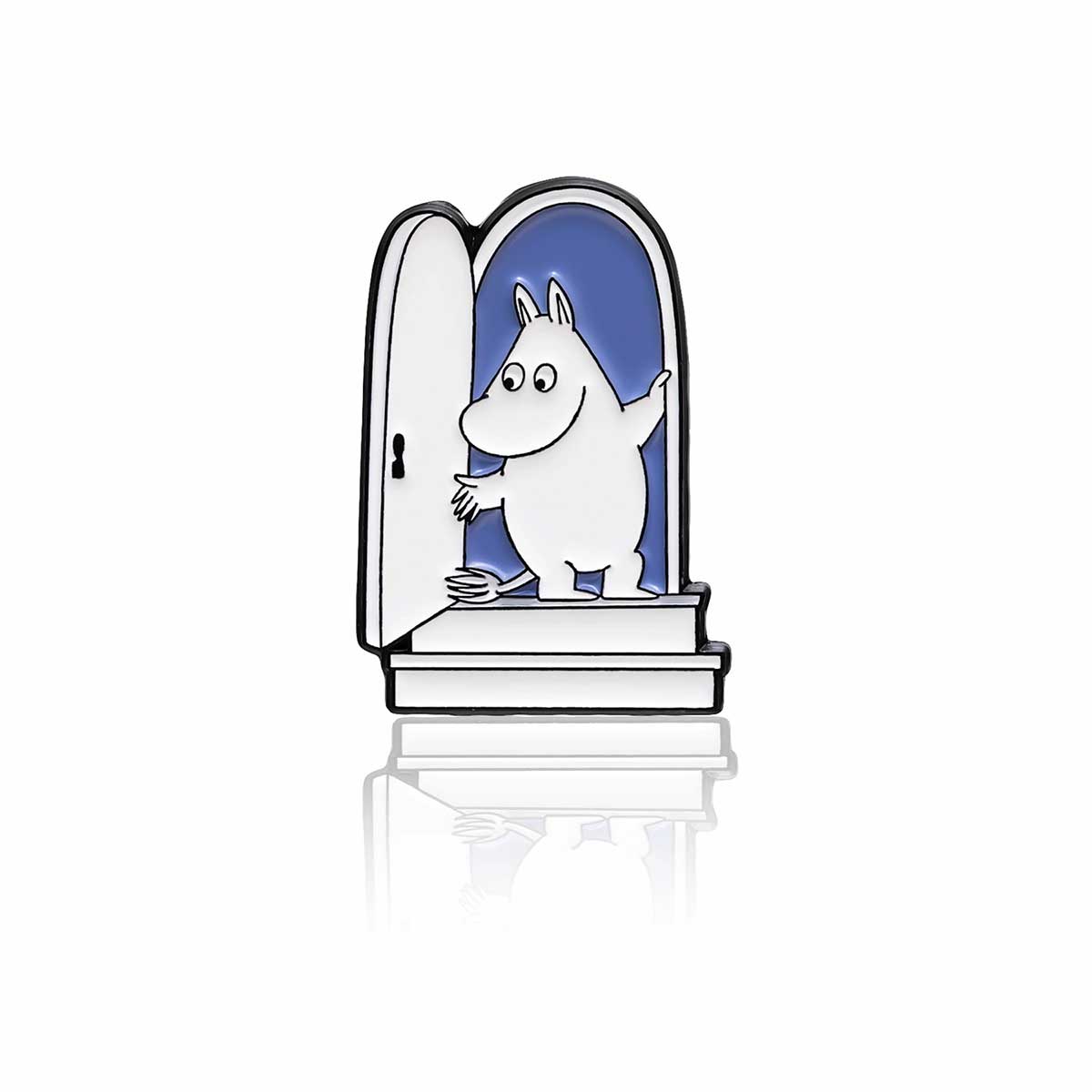 Moomin ムーミン PINBOX ピンボックス ピンバッジ ( The door is always open )
