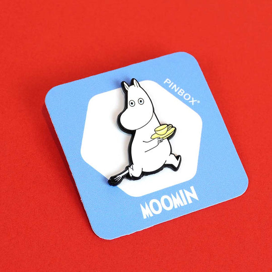 Moomin ムーミン PINBOX ピンボックス ピンバッジ ( コーヒーカップを運ぶムーミン )