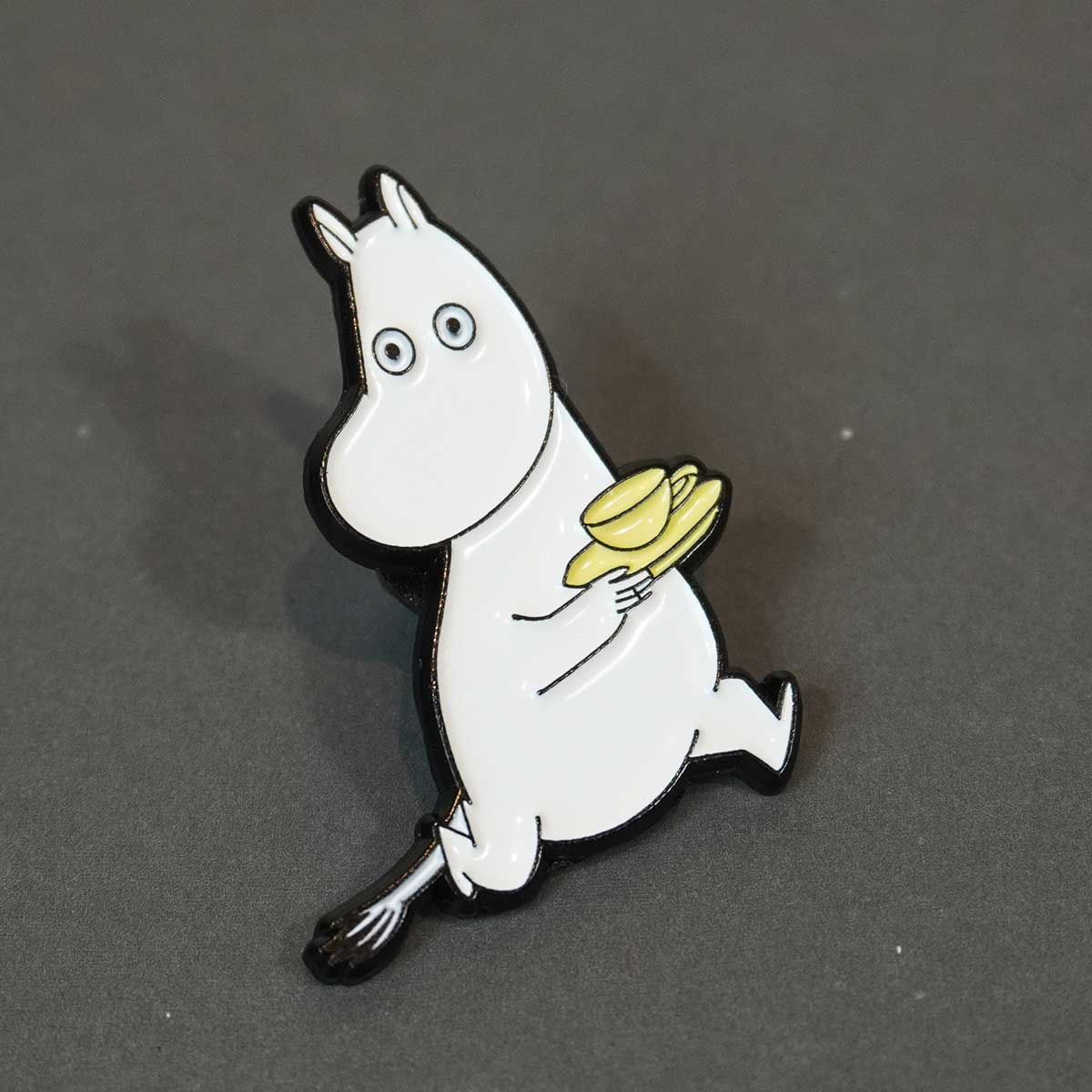 Moomin ムーミン PINBOX ピンボックス ピンバッジ ( コーヒーカップを運ぶムーミン )