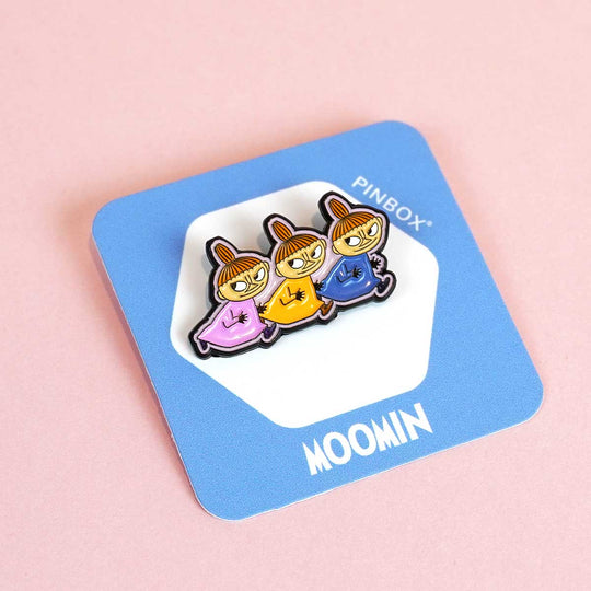Moomin ムーミン PINBOX ピンボックス ピンバッジ ( 3人のミイ )