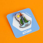 Moomin ムーミン PINBOX ピンボックス ピンバッジ ( 朝日とムーミンハウス )