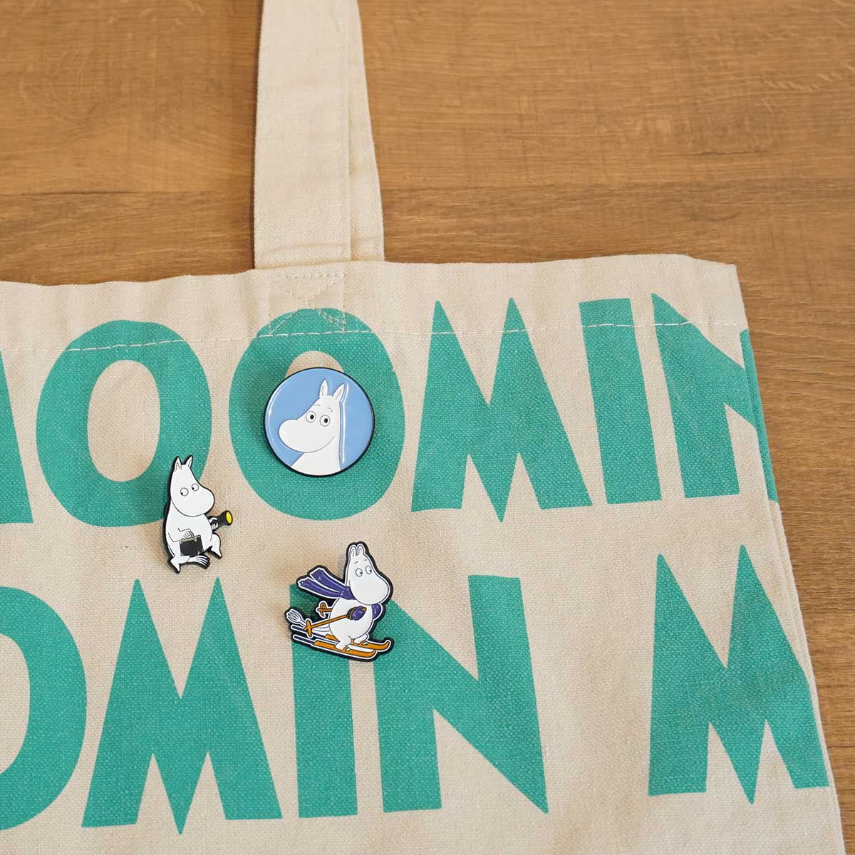 【北欧雑貨限定】Moomin ムーミン PINBOX ピンボックス ピンバッジ ( ムーミンフェイス )