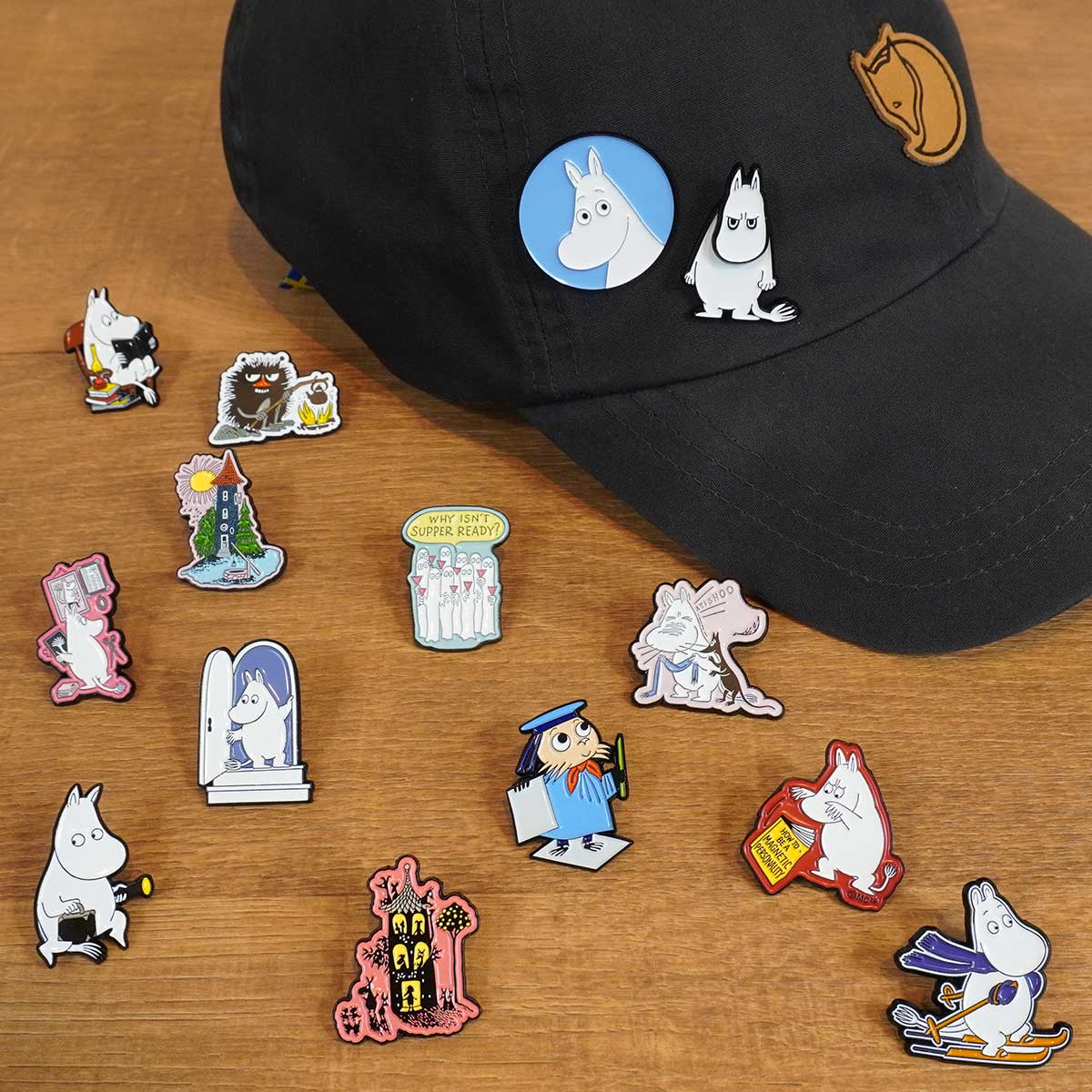北欧雑貨限定】Moomin ムーミン PINBOX ピンボックス ピンバッジ