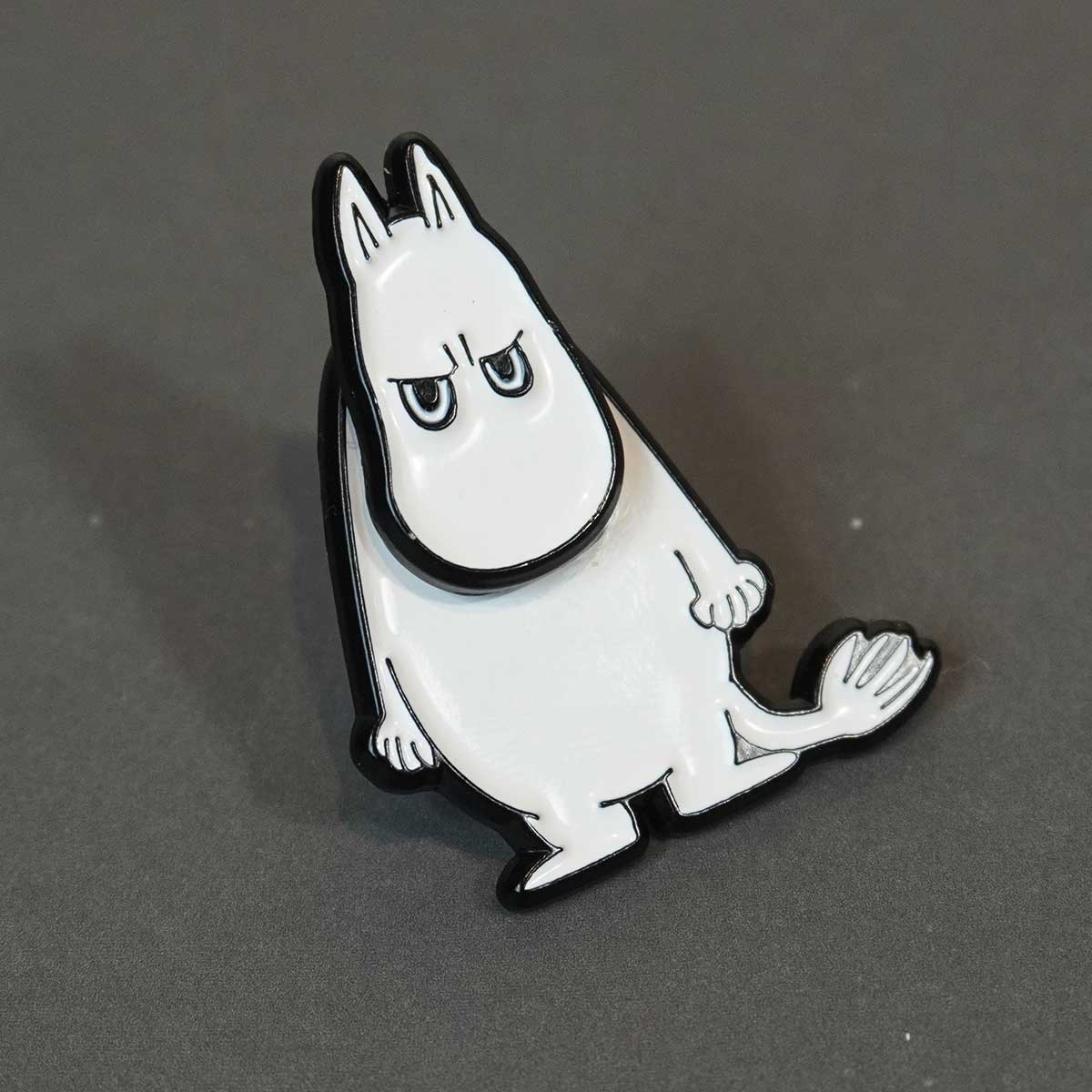 Moomin ムーミン PINBOX ピンボックス ゆらゆらピンバッジ ( アングリームーミン )