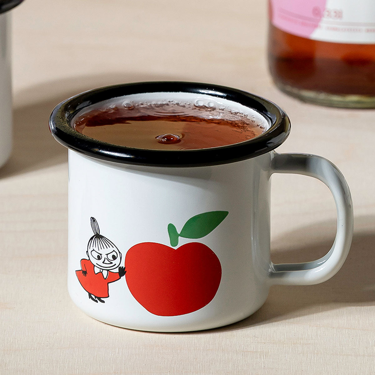 Moomin ムーミン Muurla ムールラ ホーローマグ ( JOYFUL APPLES / リトルミイ / 150ml )