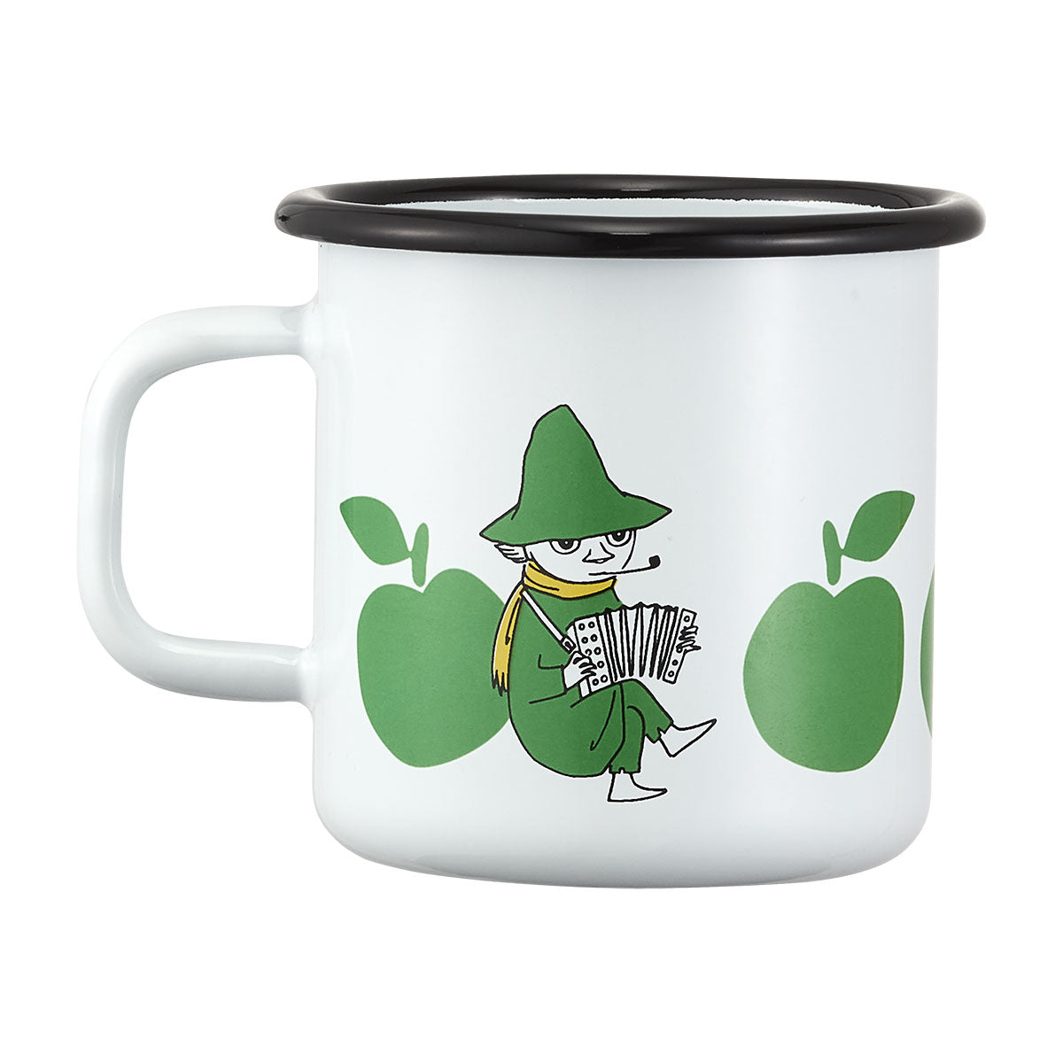 Moomin ムーミン Muurla ムールラ ホーローマグ ( JOYFUL APPLES / スナフキン / 370ml )