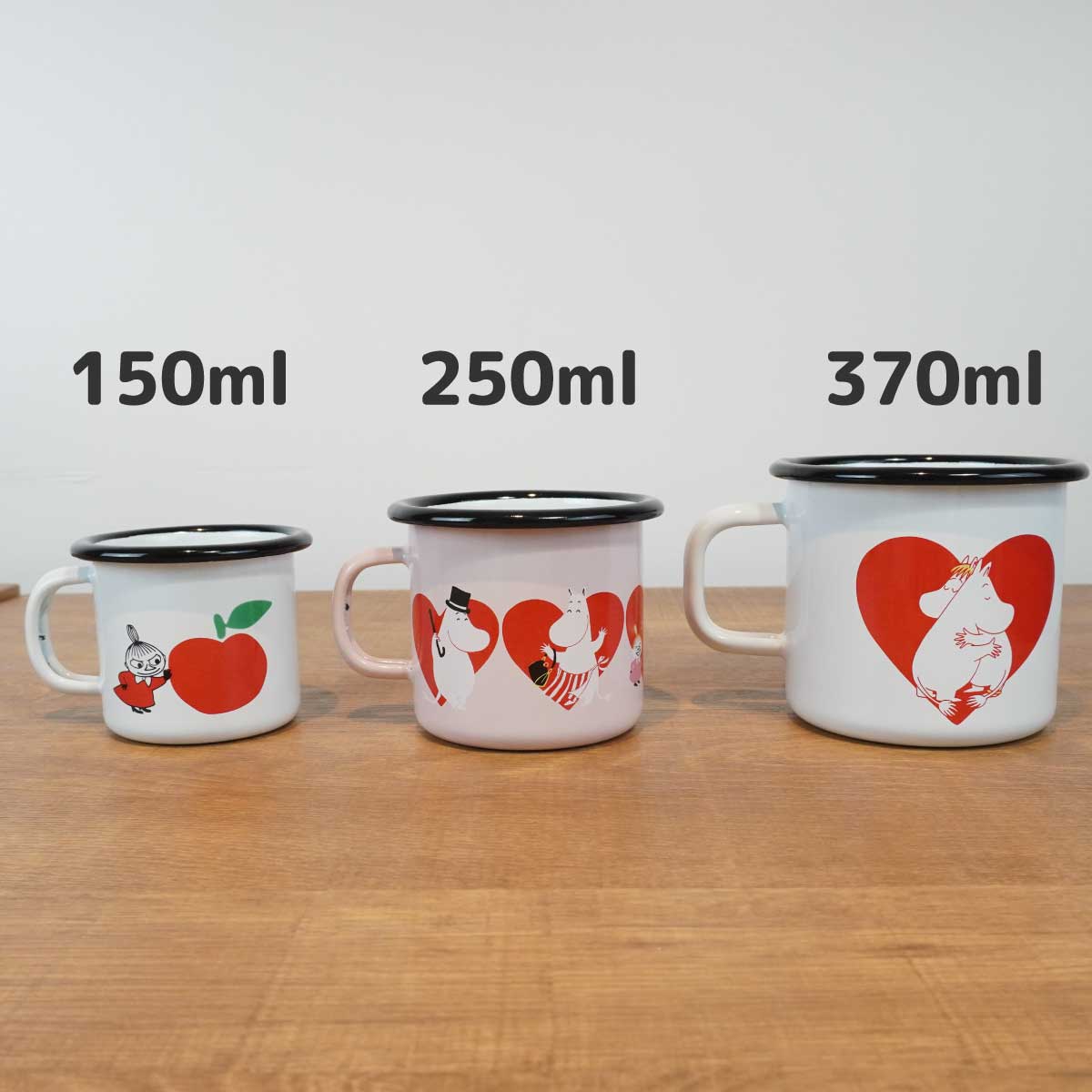 Moomin ムーミン Muurla ムールラ ホーローマグ ( JOYFUL APPLES / スナフキン / 370ml )