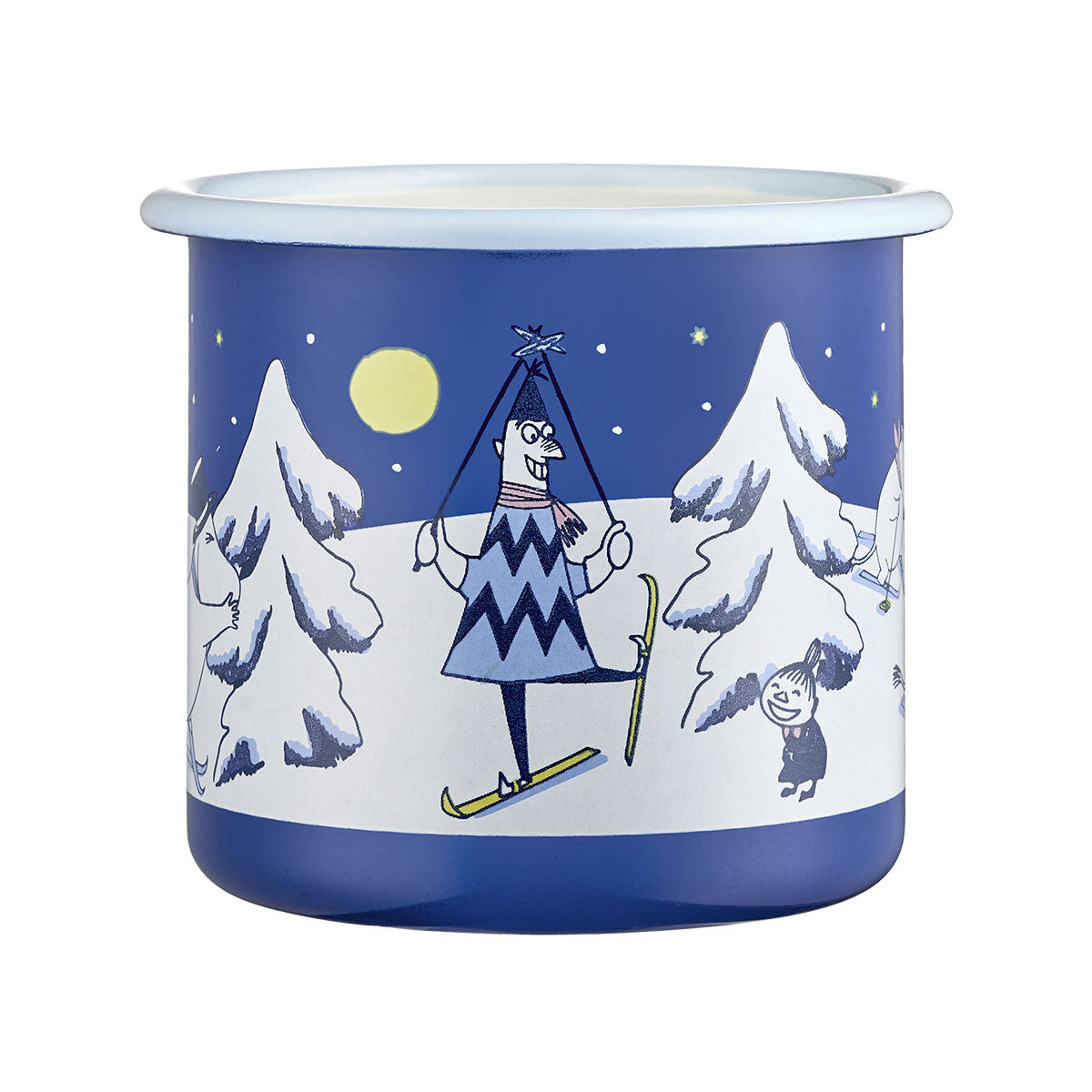 Moomin ムーミン Muurla ムールラ ホーローマグ ( STARRY NIGHT / 370ml )