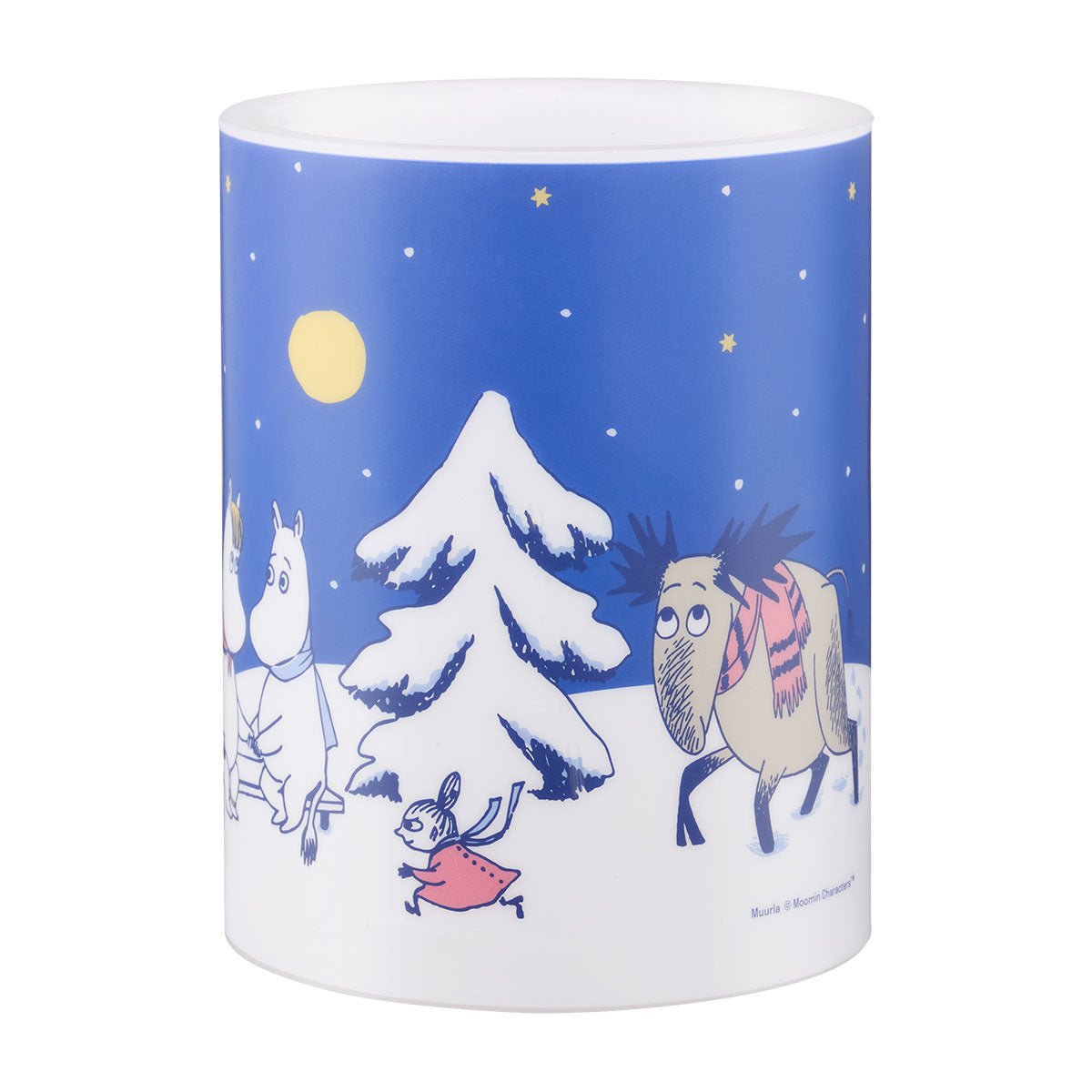 Moomin ムーミン Muurla ムールラ LEDキャンドル ( STARRY NIGHT / 12.5cm )