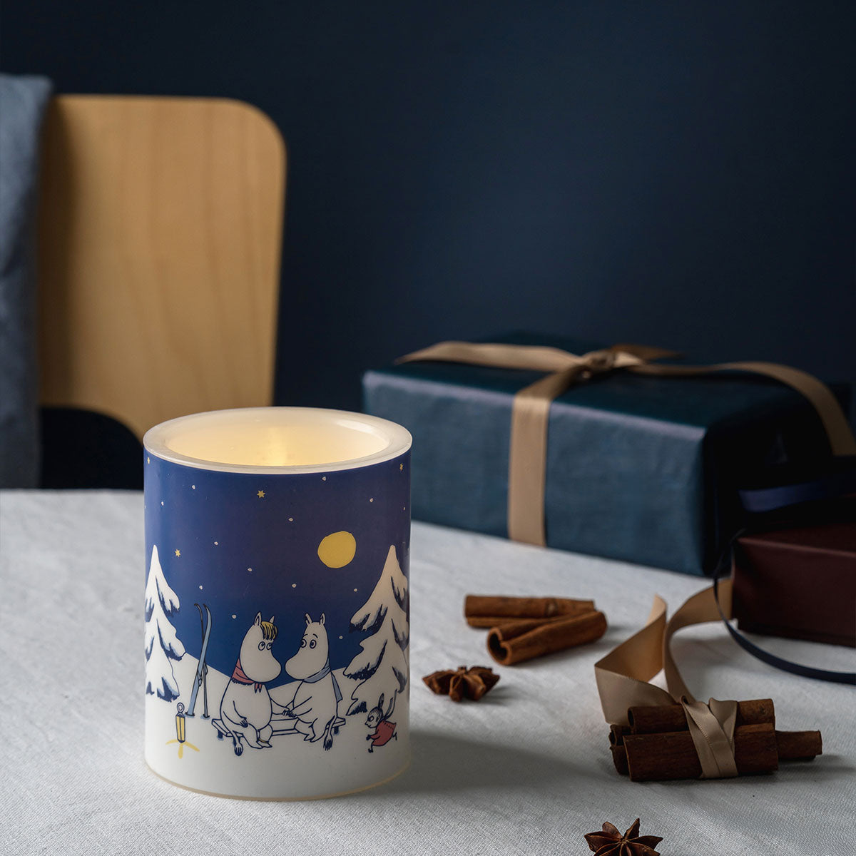 Moomin ムーミン Muurla ムールラ LEDキャンドル ( STARRY NIGHT / 12.5cm )