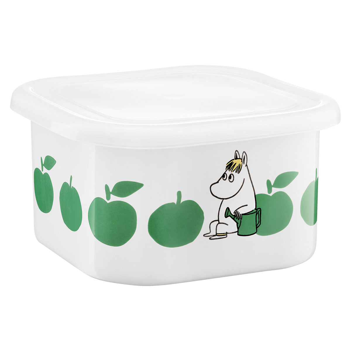 Moomin ムーミン Muurla ムールラ ホーロー保存容器 ( JOYFUL APPLES / スナフキン / 1500ml )