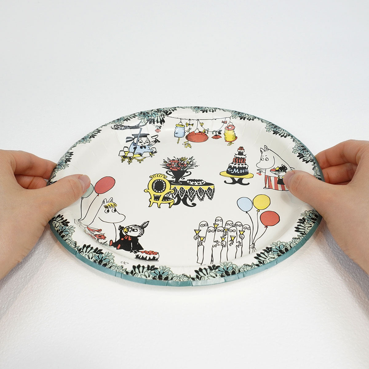 Moomin ムーミン Havi ハヴィ ペーパープレート ( ガーデンパーティー / 22cm / 10枚入り )