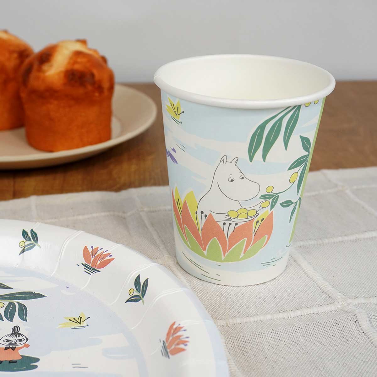 Moomin ムーミン Havi ハヴィ ペーパーカップ ( 水の上 / 250ml / 10個入り )