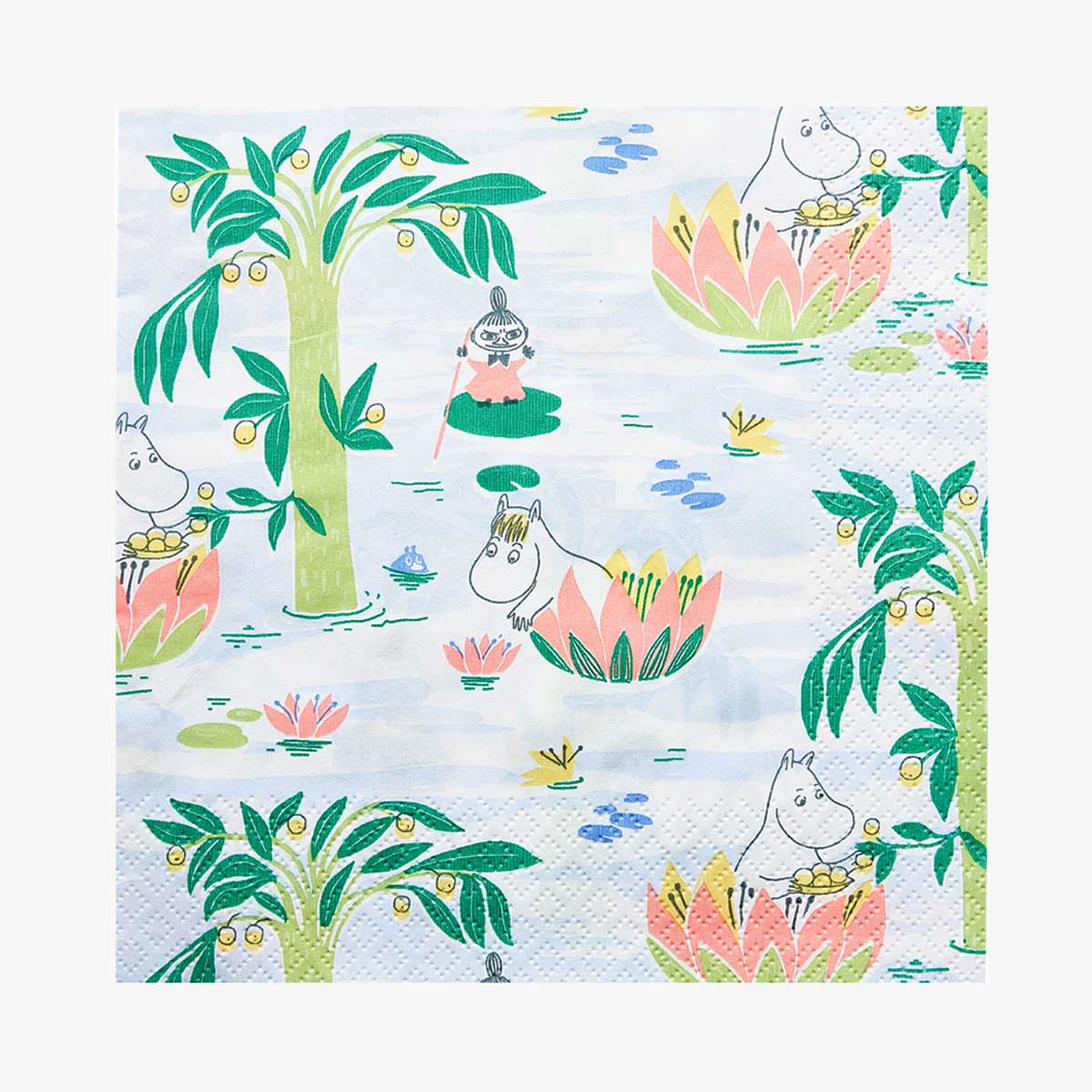 Moomin ムーミン Havi ハヴィ デザインペーパー ( 水の上 / 20枚入り )